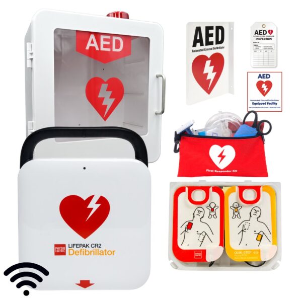 Complete AED Package – School & University Bundle Bilingual/Fully Automatic