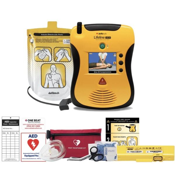 Defibtech Lifeline View AED Bilingual
