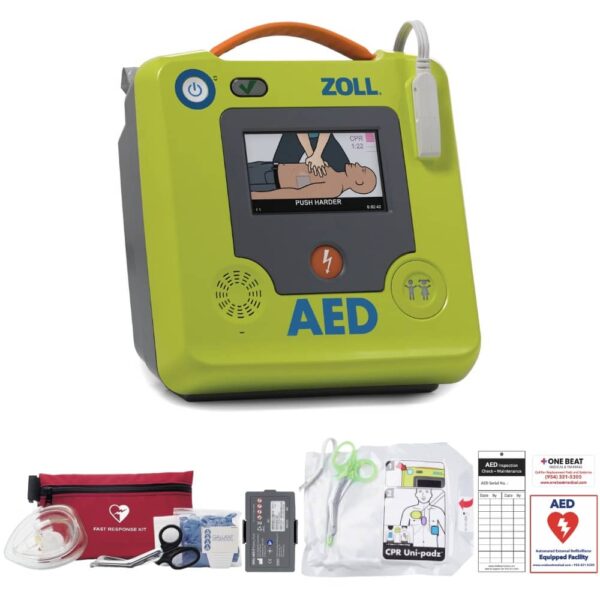 ZOLL AED 3 With Real CPR Help Complete AED Package