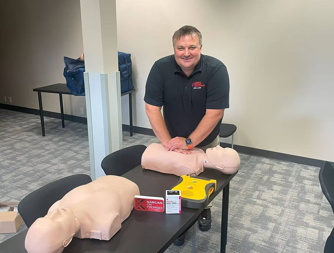 Urban Rescue Solutions CPR And AED founder, Scott Carter named Kenosha Of The Week