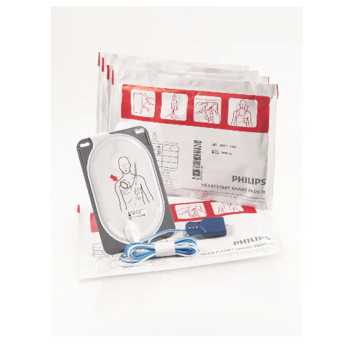 HeartStart FR3 AED SMART Pads III, 5 sets 989803149991