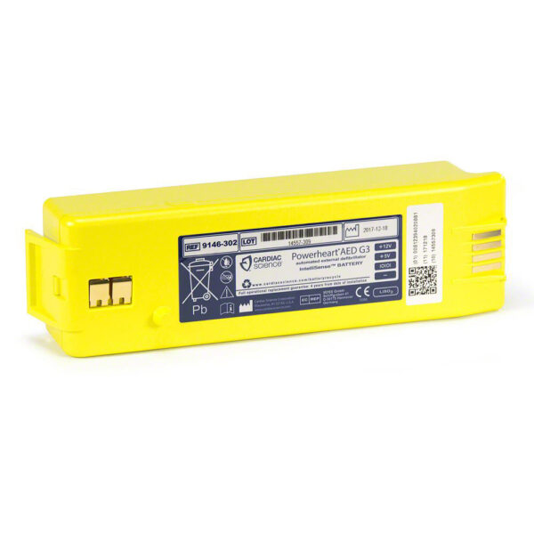 Cardiac Science Powerheart G3 AED Intellisense® Lithium Battery
