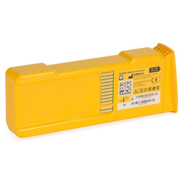 Defibtech Lifeline AED Replacement 5-Year Lithium Battery Pack, 9V