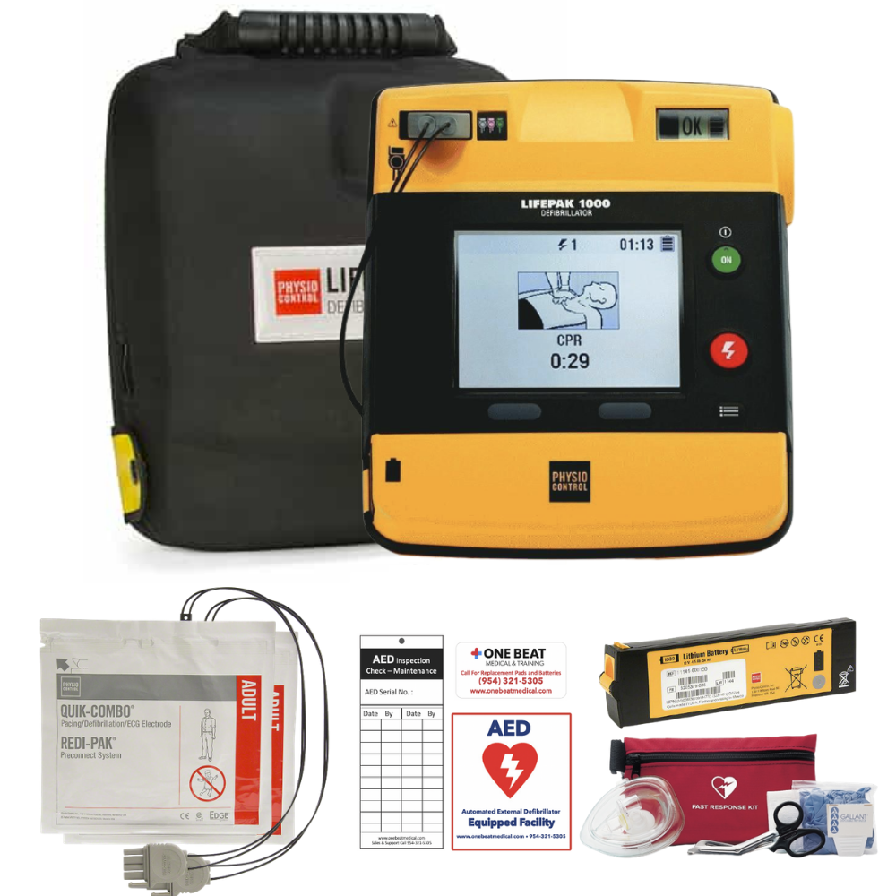 Physio-Control LIFEPAK 1000 AED Graphical Display