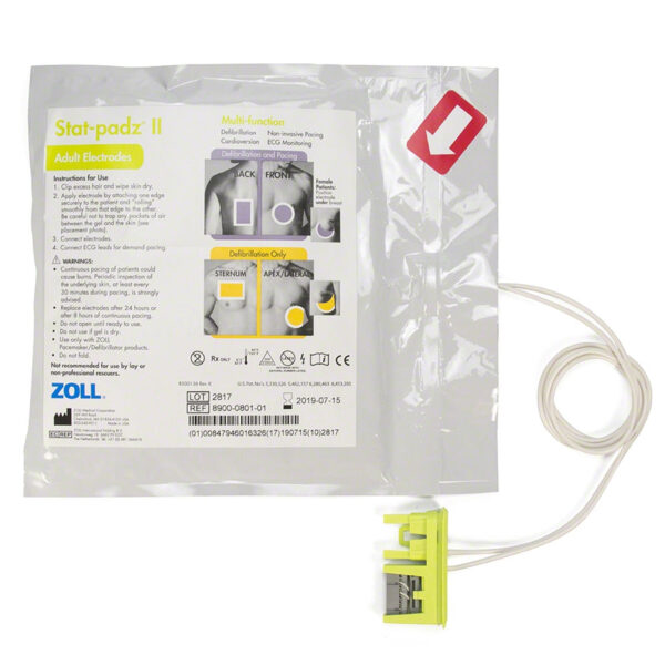 ZOLL STAT-PADz II Electrodes for ZOLL AEDs and Defibrillators